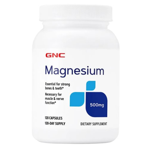 GNC Magnesium 500mg 120 Tab