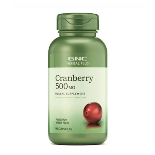 GNC Cranberry supplement for urinary tract and kidney health