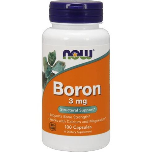 Now Boron 3 MG 100 Cap