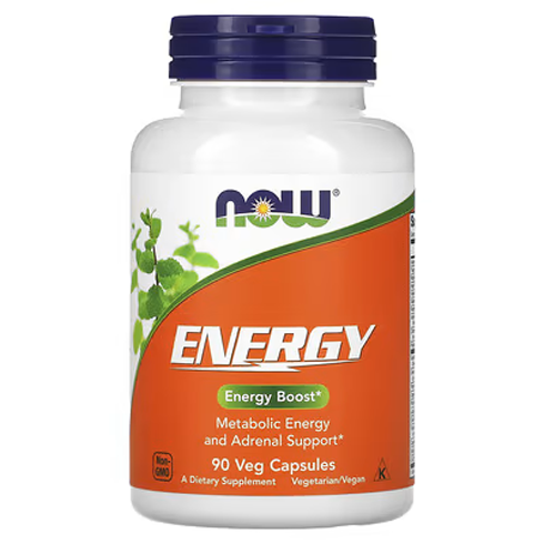 Energy Boost 90 Capsules dietary supplement bottle for stamina, vitality, and daily energy support