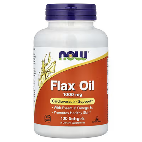 Now FLAX OIL 1000MG-100VCAP