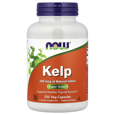 Now Kelp 325mg 250 Capsules