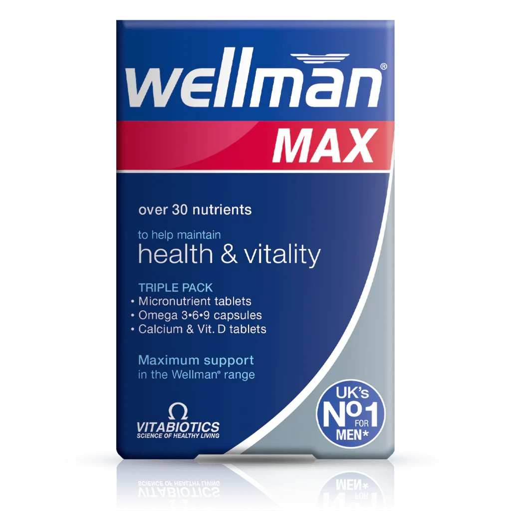 Vitabiotics Wellman Max 84 Tablets/Capsules 1 Vitabiotics Wellman Max 84 Tablets/Capsules