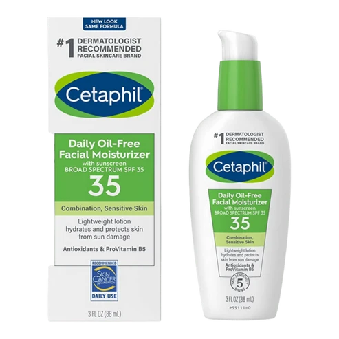 Cetaphil Daily Oil-Free Facial Moisturizer SPF 35 88ml